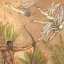 Gaston SUISSE (1896-1988) - La chasse à l'arc.1929.
